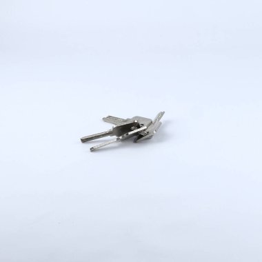 Beyaz bir arka plan üzerinde izole tuşları