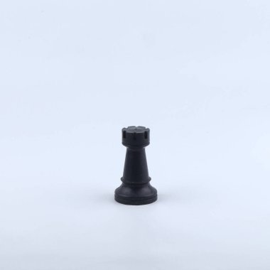 Kale parçası beyaz arkaplanda izole edildi