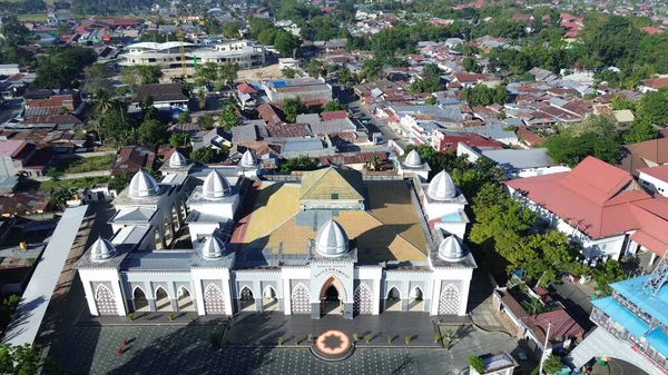 Aerial View Mosque City Center — Stock Photo, Image
