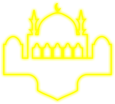 İslam Neon Camii elementi