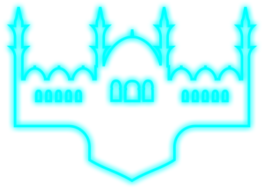 İslam Neon Camii elementi