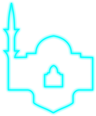 İslam Neon Camii elementi
