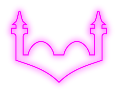 İslami Neon Camisi. Neon Camii