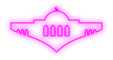 İslami Neon Camisi. Neon Camii