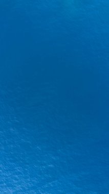 Mavi Okyanus Yüzeyinin Hava Görünümü