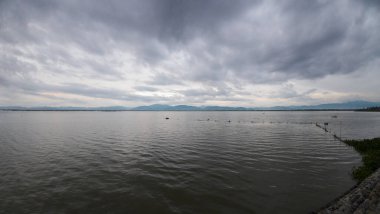 Sabahın erken saatlerinde Gölü
