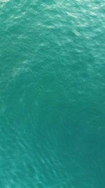 Dalgalanmalı Okyanus Yüzeyinin Hava Görünümü