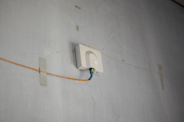 Ethernet Kablosu Duvar Soketine Bağlandı
