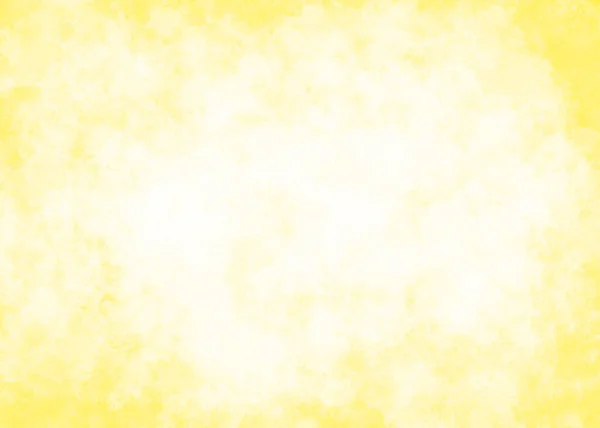 Жовтий Акварельний Фон Текстури — стокове фото