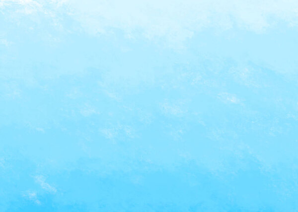 Blue hand painted abstract watercolor texture background