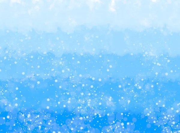 Abstraktes Blaues Aquarell Textur Hintergrund Mit Weißem Spray — Stockfoto