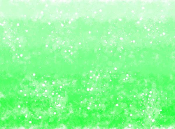Abstraktní Zelená Akvarel Textura Pozadí Bílým Sprejem — Stock fotografie