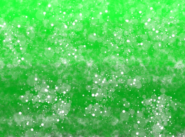Abstrait Fond Texture Aquarelle Vert Foncé Avec Spray Blanc — Photo