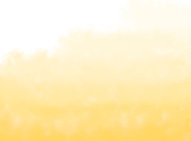 El boyası soyut sarı suluboya doku arkaplanı