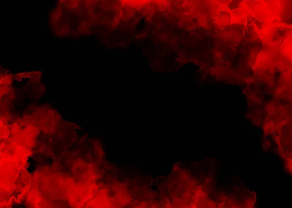 Červená Akvarel Textura Pozadí Akvarel Tmavě Červená — Stock fotografie