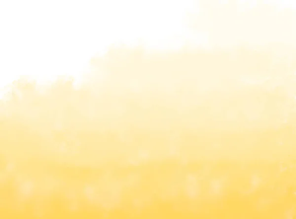 Ручний Пофарбований Абстрактний Жовтий Акварельний Фон Текстури — стокове фото