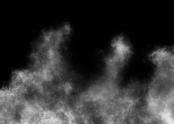 Realistické Suchý Led Kouř Mraky Mlha Překrývají Ideální Pro Kompozice — Stock fotografie
