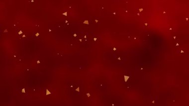 Happy Chinese New Year 2023 background with the Particles effect, Concept for holiday banner, Chinese New Year Celebration loop