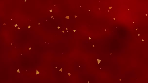 Happy Chinese New Year 2023 Background Particles Effect Concept Holiday — Stockvideo