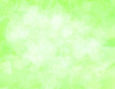 El boyası yeşil suluboya doku arkaplanı