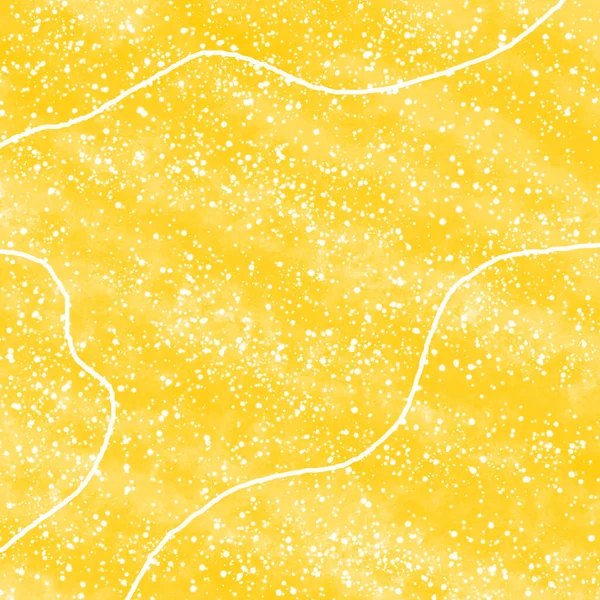 水彩的黄色纹理背景 — 图库照片