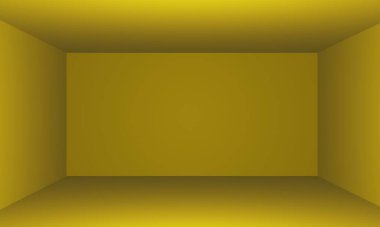 Boş oda stüdyo gradyan arkaplanı