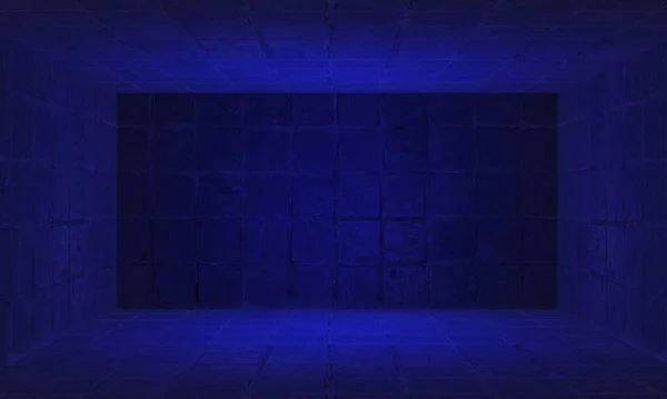 Moderne Grunge Muur Vloer Textuur Kamer Interieur Achtergrond — Stockfoto