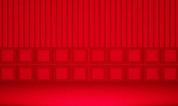 Полосатая Гофрированная Стена — стоковое фото
