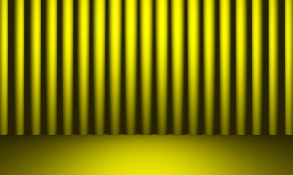 stock image yellow curtain backdrop for opera, cinema or theater stage drapes and background design