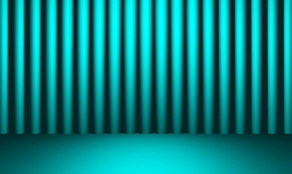 Голубой Занавес Оперы Кино Театра Шторы Дизайн Фона — стоковое фото
