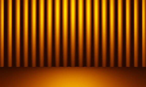 Желтый Занавес Оперы Кино Театра Шторы Дизайн Фона — стоковое фото