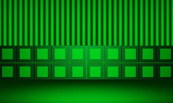 Fluwelen Gordijn Rechthoek Matrix Achtergrond Rendering — Stockfoto