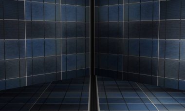 3B grunge duvar dokusu arkaplanı