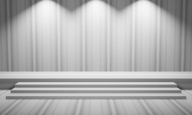 Fotoğraf 3d sahne beton dokusu ürün sunumu için minimalist model