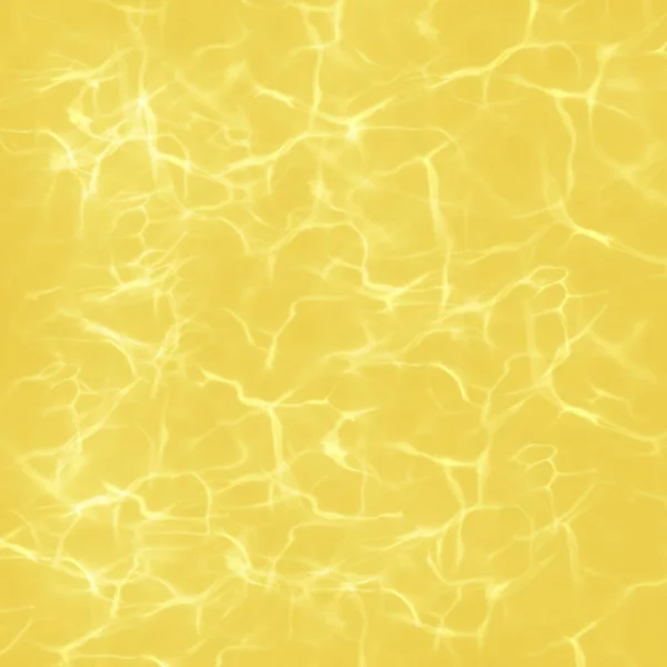 Voda Vlní Žlutém Pozadí — Stock fotografie