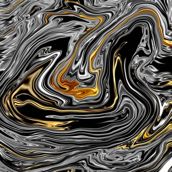 흐르는 페인트 대리석 페인트 — 스톡 사진