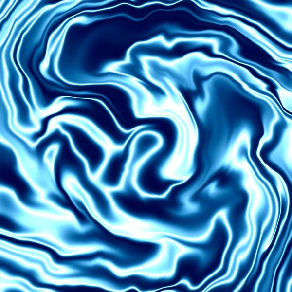 Agua Azul Mármol Líquido Fondo Textura Arte Experimental —  Fotos de Stock