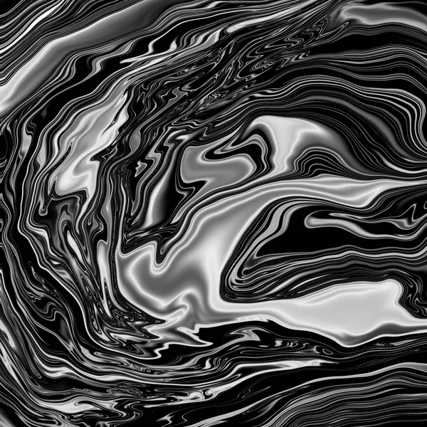 液状大理石底泥流动纹理实验艺术 — 图库照片
