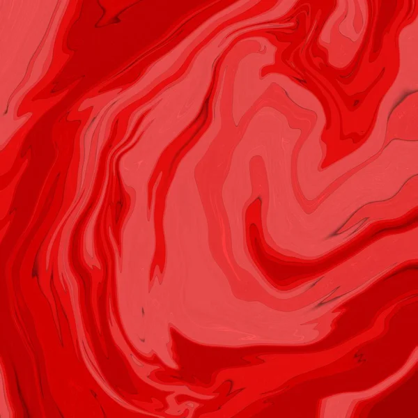 Аннотация Red Liquid Marble Background — стоковое фото