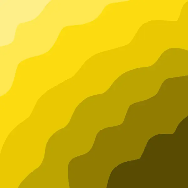 霧のパノラマの黄色い山の尾根 — ストック写真