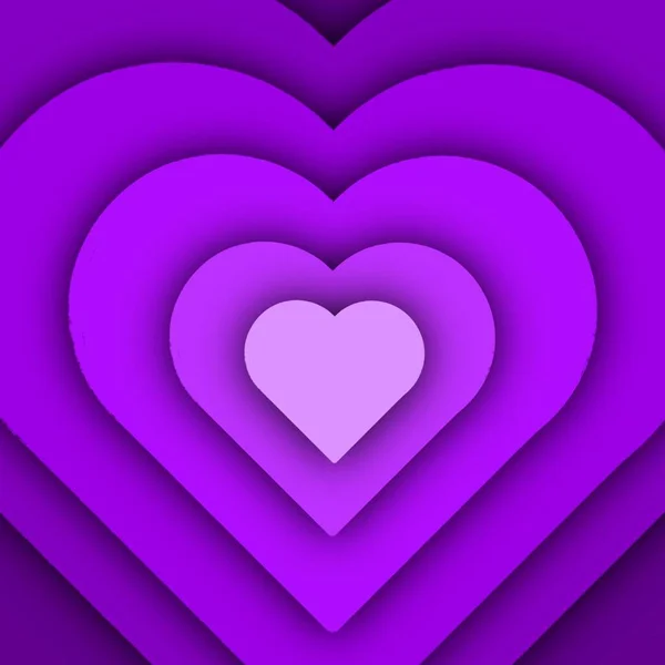 Love Hearts Heart Background Wallpaper — Stock Photo, Image