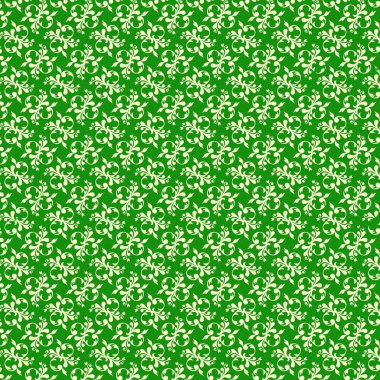soyut çiçek deseni yeşil arkaplan