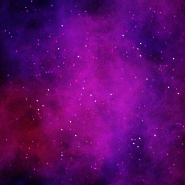 Abstract purple nebula background