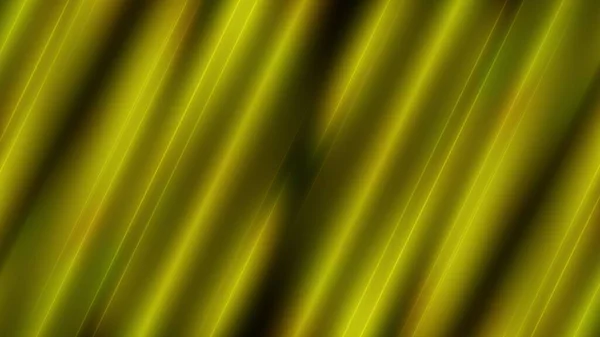 未来的な輝きを放つ縞模様の黄色いネオン — ストック写真