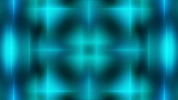 Blauw Neon Licht Schijnt Futuristisch — Stockfoto