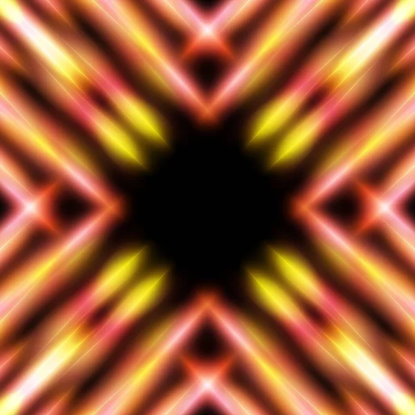 Абстрактный Красный Неоновый Кадр Подсветкой Футуристического Фона — стоковое фото