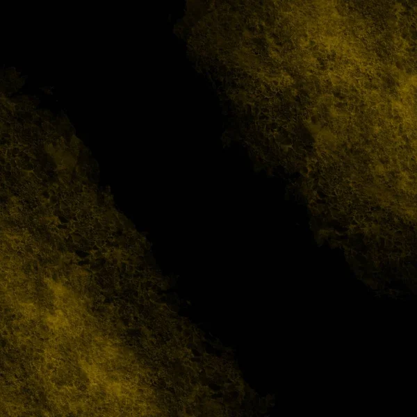 Gelber Rauchrahmen Rand Auf Transparentem Hintergrund — Stockfoto