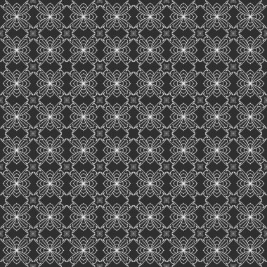 Kusursuz desenli çiçek çizgisi arkaplanı