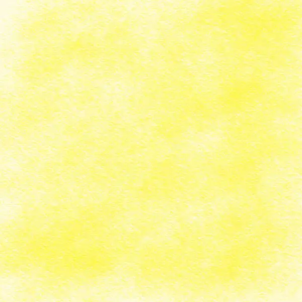 Sárga Akvarell Textúra Papír Háttér — Stock Fotó