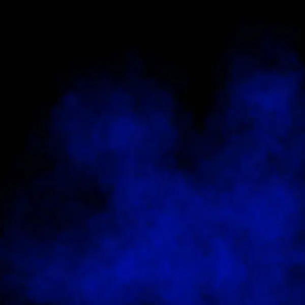 神秘的蓝色烟雾背景 — 图库照片
